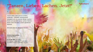 Paderborn: “Tanzen – Lieben – Lachen. Jetzt!“ TW mit Erhard Söhner @ Tanzbau
